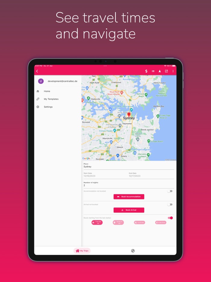 Kattingo Travel App