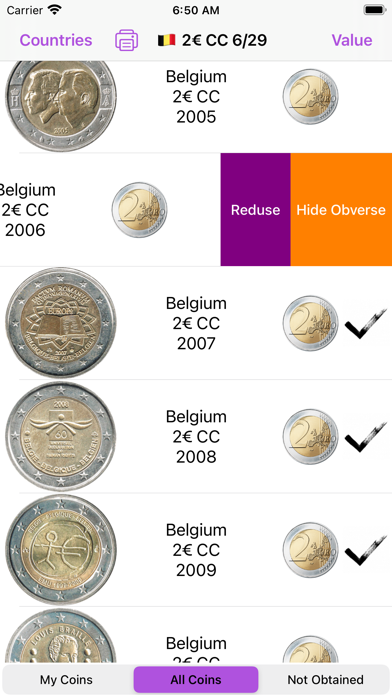 Euro Coins Screenshot
