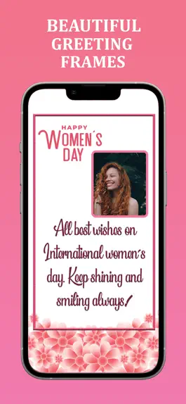 Game screenshot Women's Day Frames & Greetings mod apk