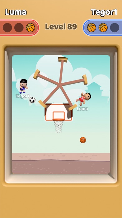 Screenshot #3 pour Basket Hoop - Stars Battle