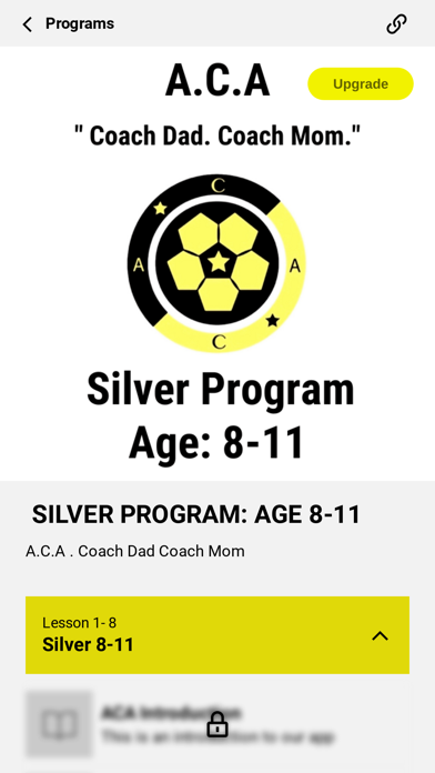 ACA Soccer Academy Screenshot