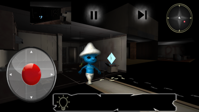 Blue Smurf Cat Game Screenshot