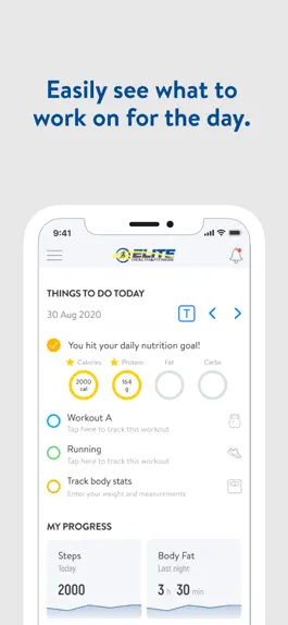 Game screenshot Elite Health and Fitness apk