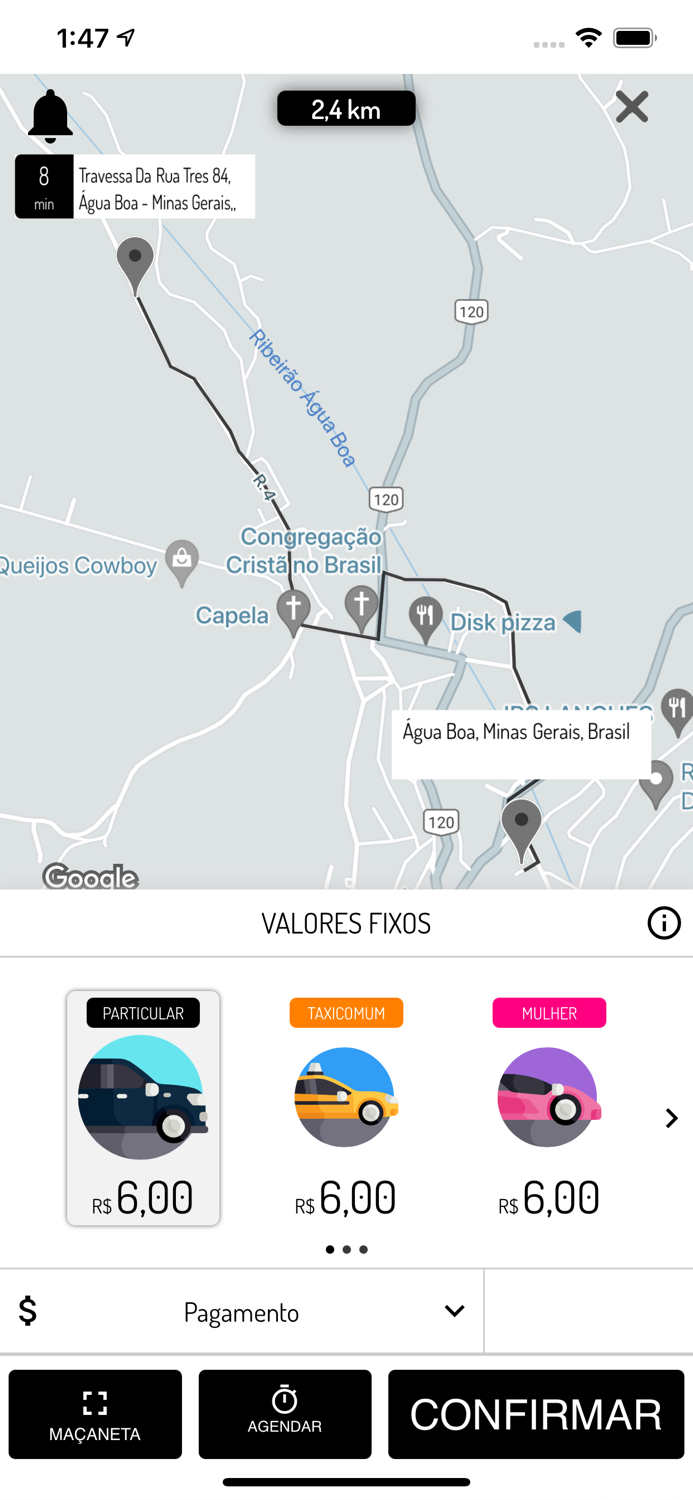 Yellow Car Passageiro