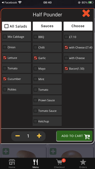 Kebab Kitchen Bridgwater Screenshot