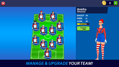 Women's Football Game Screenshot