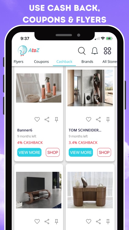 AtoZ Saving: Cashback, Coupons screenshot-3
