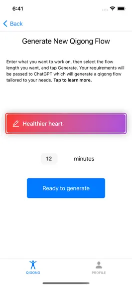 Game screenshot QigongGPT apk