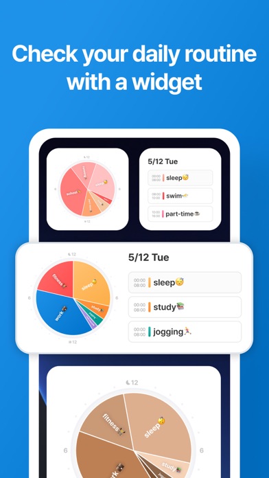DayRoutine - Pie Timetable Screenshot