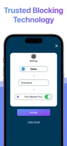 Porn Blocker Plus - for Safari screenshot #3 for iPhone