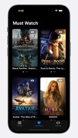 Game screenshot MWLX - Movie Watchlist apk