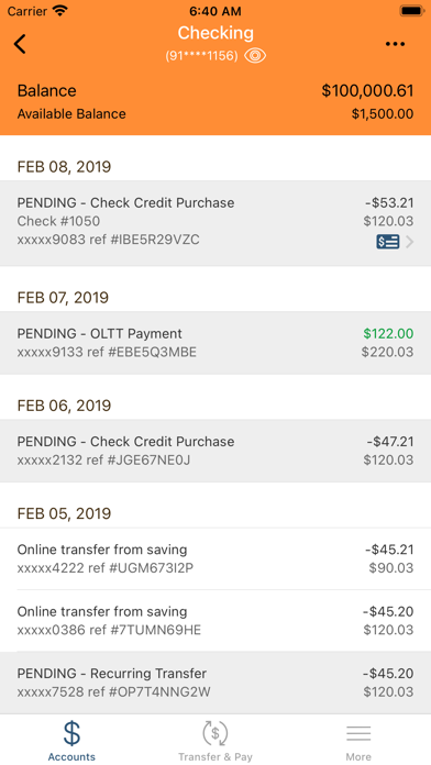 Kerndt Bank Mobile Screenshot