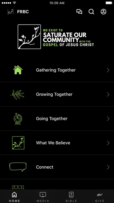 Forest Ridge Baptist Church Screenshot