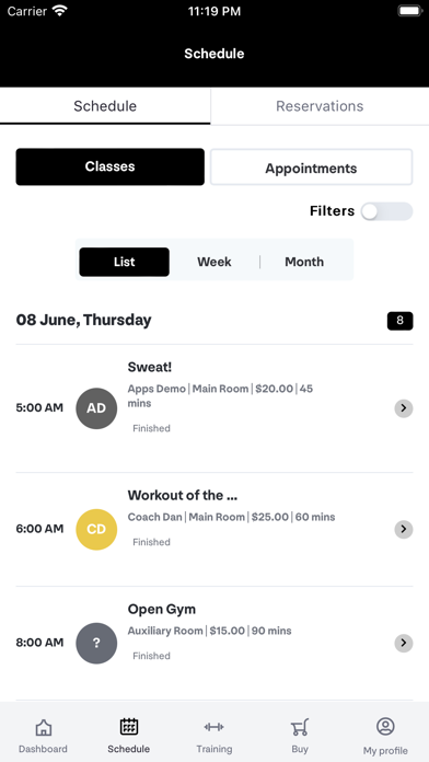 Gold Coast Pilates Screenshot