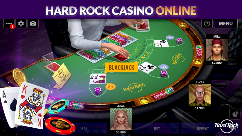 Hard Rock Blackjack & Casino - 58.26.1 - (iOS)