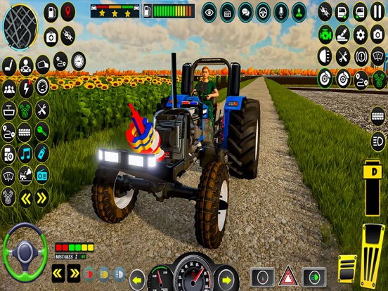 Screenshot #4 pour US Tractor Farming Game 2024