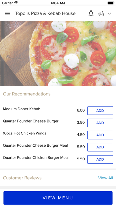 Topolis Pizza & Kebab House Screenshot