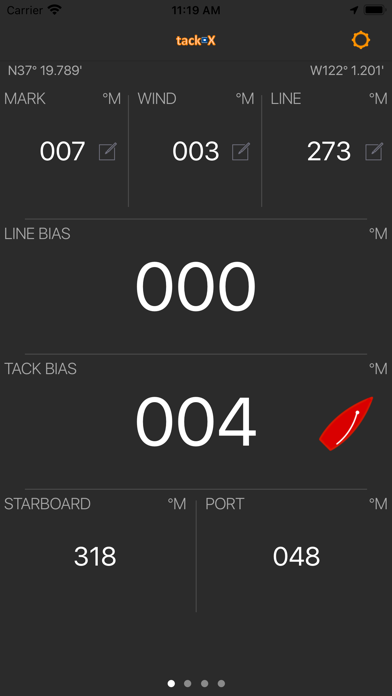 tack X Sailing Regatta Timer Screenshot