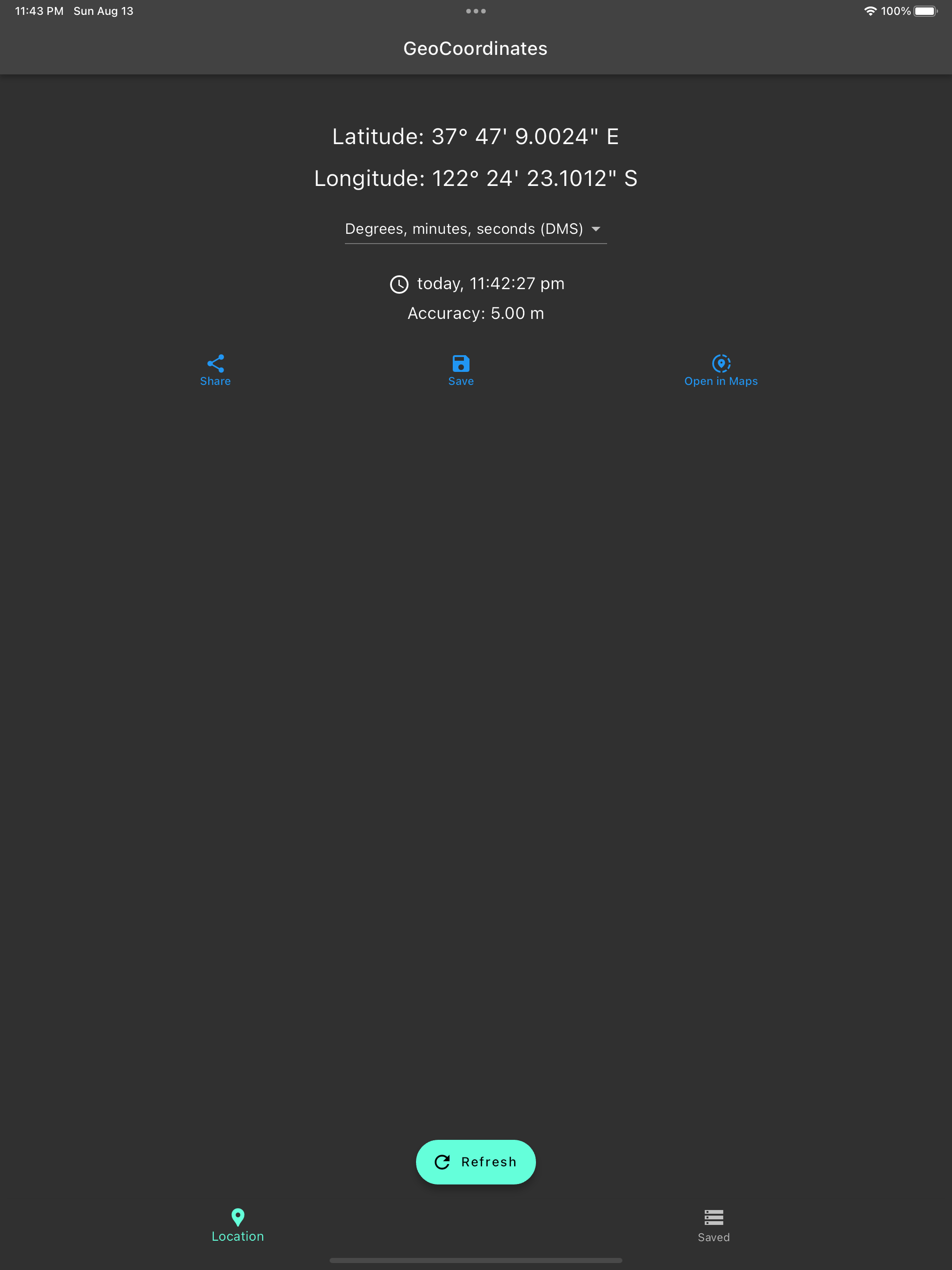 GeoCoordinates
