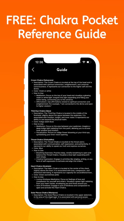 Chakra Timer Meditation Sounds screenshot-8