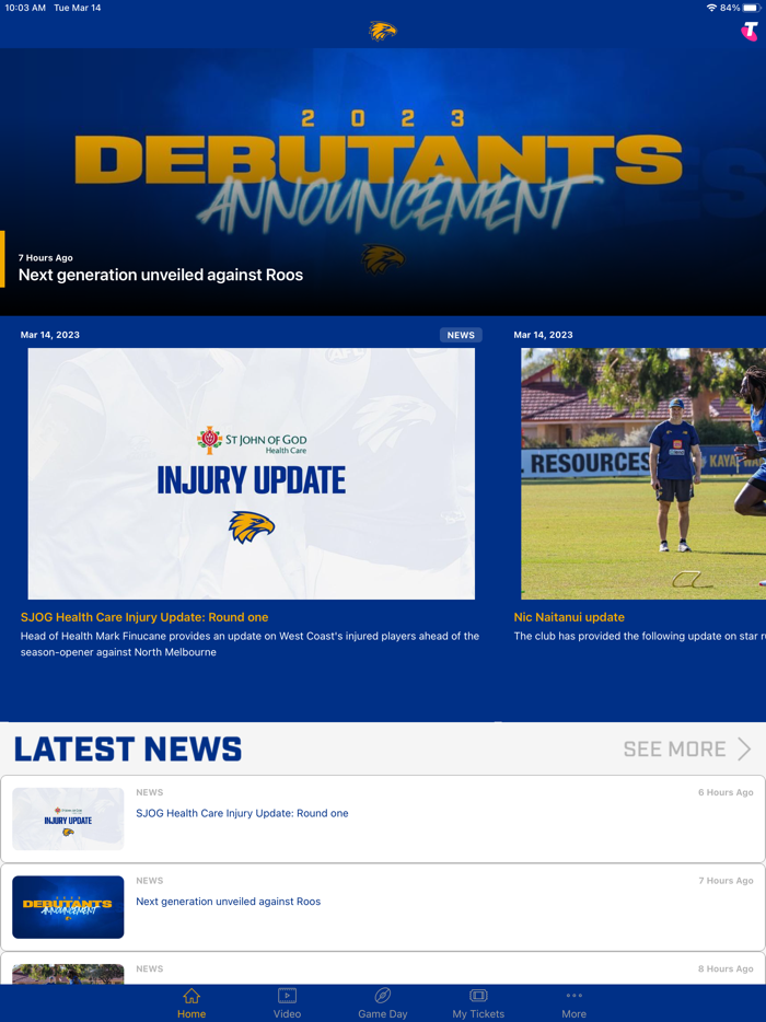 West Coast Eagles Official App