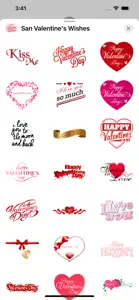 San Valentine’s Wishes Sticker screenshot #1 for iPhone