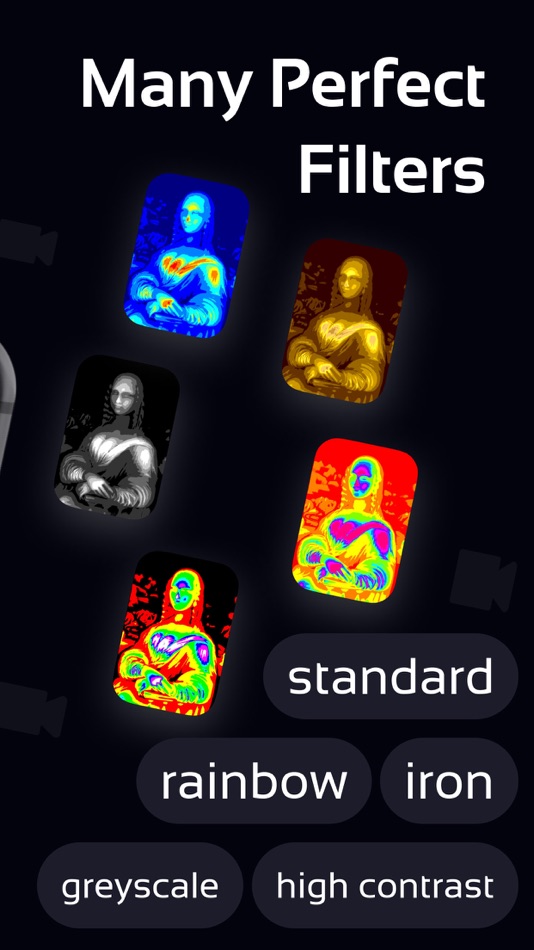 #2. Thermal Vision: Filter Camera (iOS) Podle: Damira Rustemova