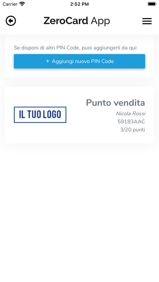 #2. ZeroCard (iOS) 由: Bazzacco Srl