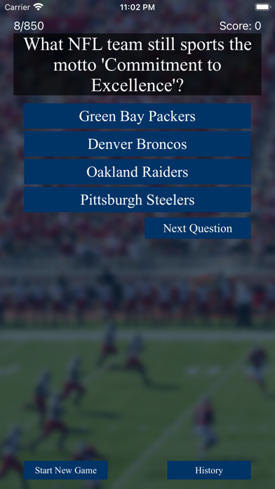 Football Trivia Pro Screenshot
