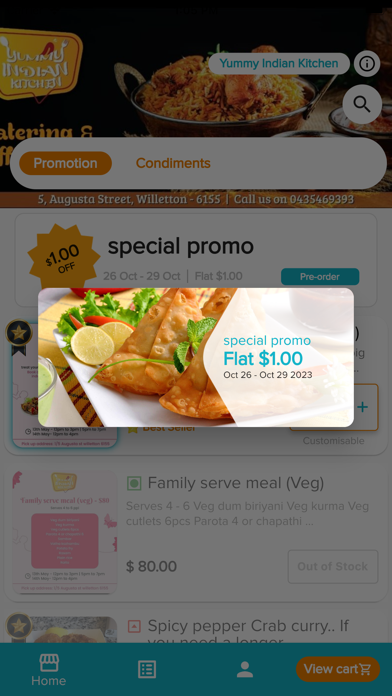 Yummy Indian Kitchen Screenshot