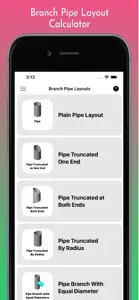 Branch Pipe Layouts Pro screenshot #1 for iPhone