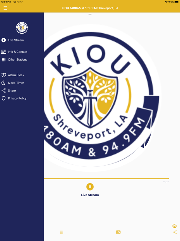 Screenshot #6 pour KIOU AM1480 FM94.9 Radio