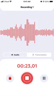 voice recorder: audio memos iphone screenshot 1