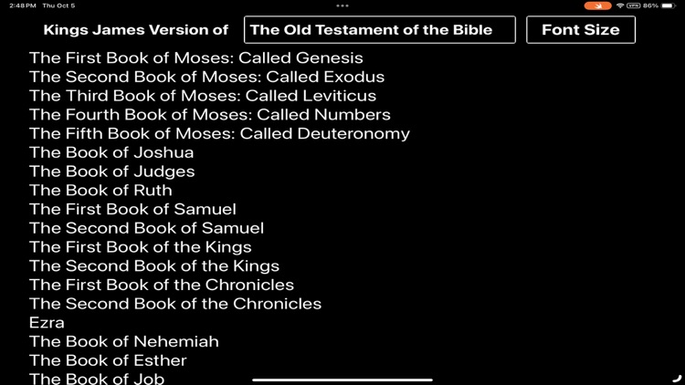 KJV Bible Reader
