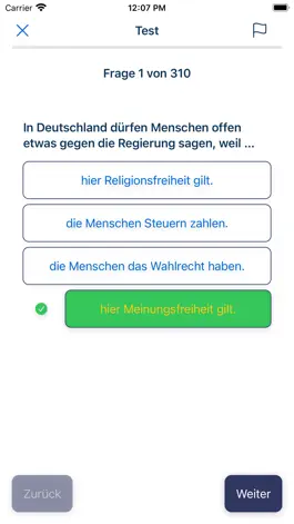 Game screenshot Einbürgerungstest 2023 Deutsch apk
