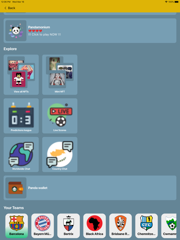 TheFutbolApp iPad screenshot 3 - Sports app