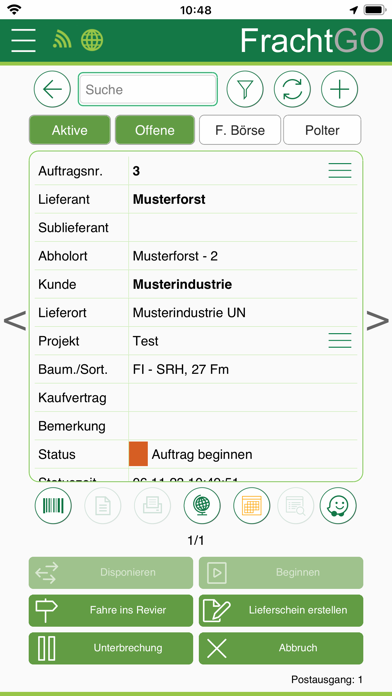 FrachtGo Screenshot