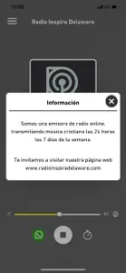 Radio Inspira Delaware screenshot #2 for iPhone