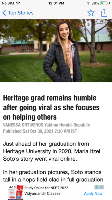 Yakima Herald Republic Screenshot 1 - AppWisp.com