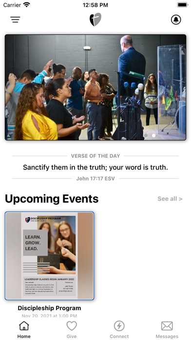 One Heart Church Screenshot
