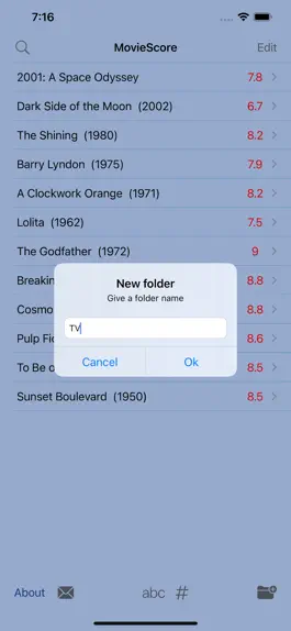 Game screenshot MovieScore hack