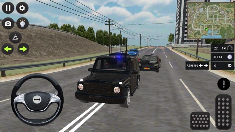 Başkan Koruma Konvoy Simulator