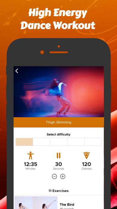 Dance Workout - Burn Calories Screenshot