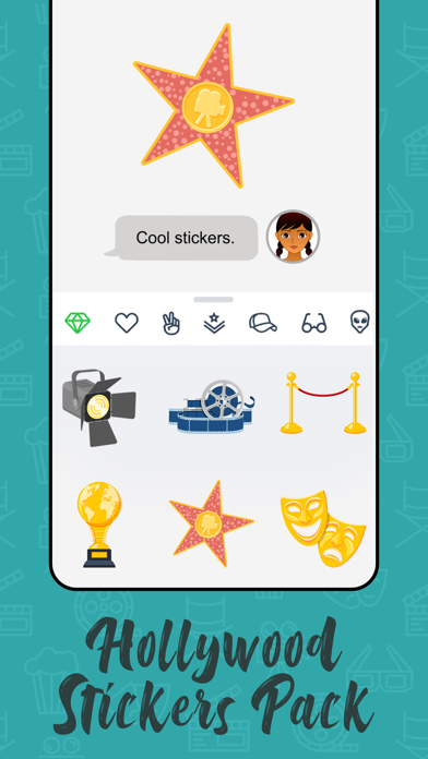 Hollywood Stickers Pack Screenshot