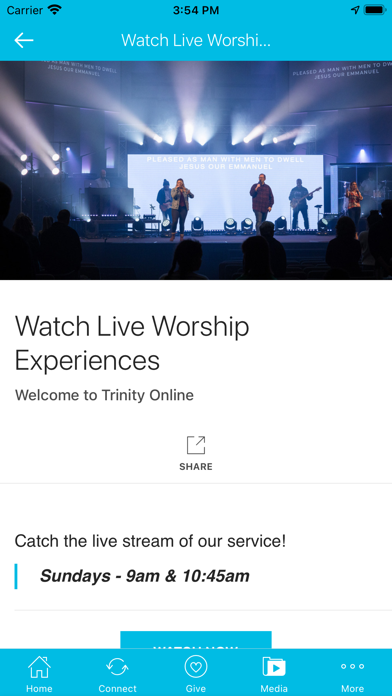 Trinity Baptist Church Screenshot