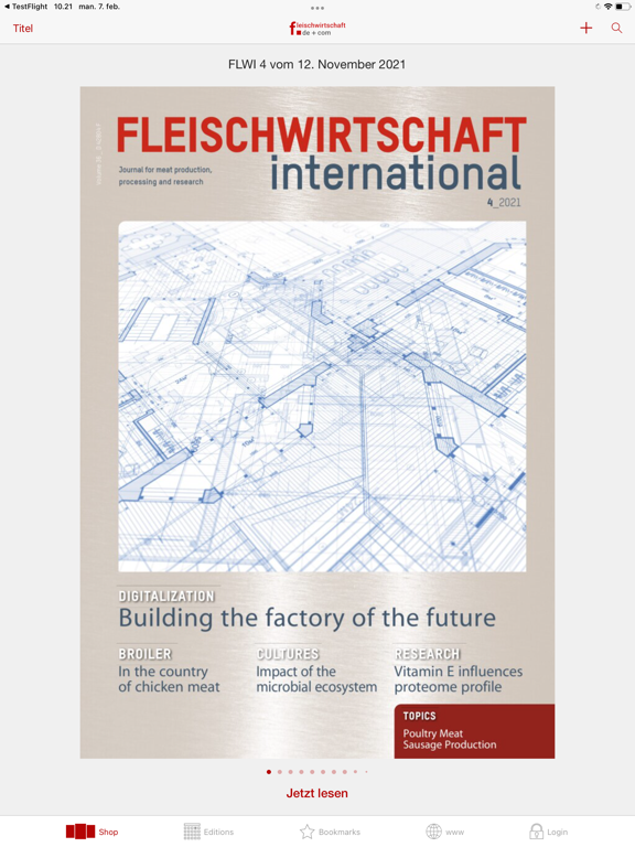 Screenshot #6 pour fleischwirtschaft.de + com