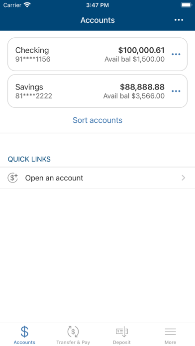 LakeRegionBank Mobile Banking Screenshot