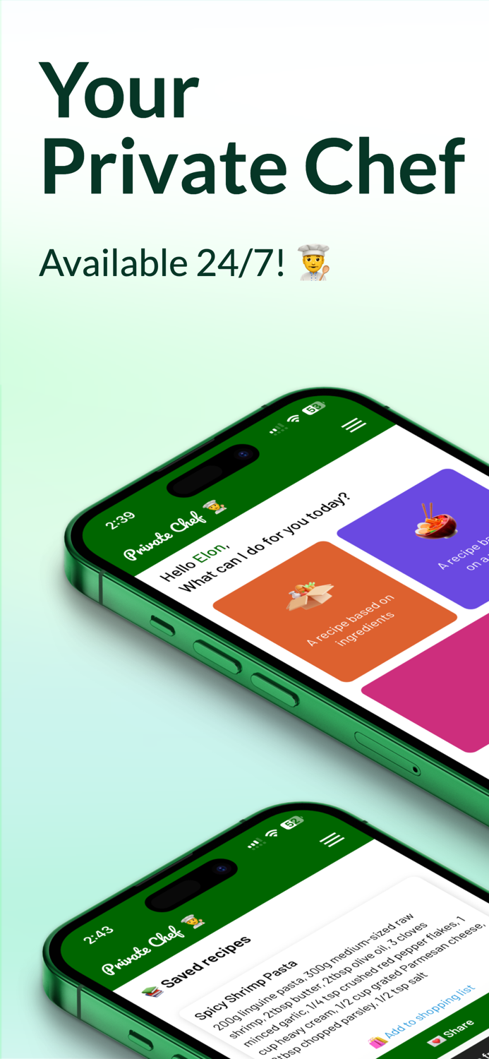 Private Chef - Easy Cooking