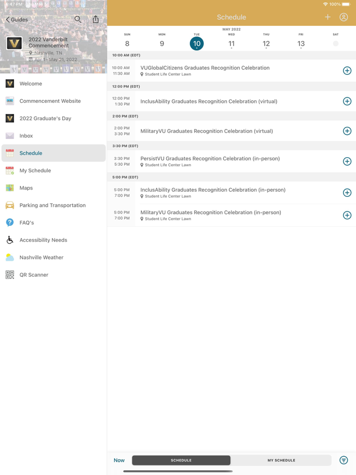 Vanderbilt Campus Guidebook