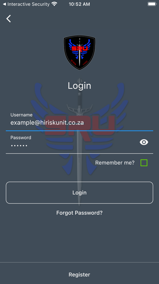 #2. SRU HI RISK UNIT (iOS) 由: Oryx Systems CC